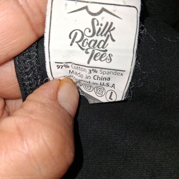 Silk Road Tees Halloween Baby Skeleton Graphic Women's Maternity Size Large - Picture 7 of 7